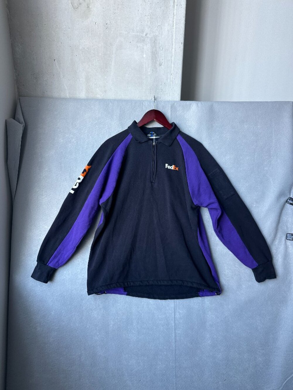 Fedex Sweater Mens Medium Stan Herman Pullover